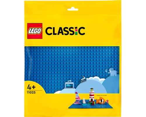 Конструктор LEGO Classic Базова пластина синього кольору (11025)