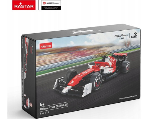 1: 24 Alfa Romeo F1 C42 340 ел. Машинка RASTAR 1: 24 Alfa Romeo F1 C42 340 ел. Машинка RASTAR