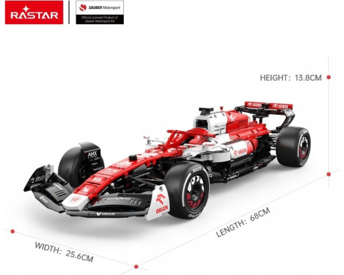 1:8 Alfa Romeo F1 C42 Машинка RASTAR 2261 ел. 1:8 Alfa Romeo F1 C42 Машинка RASTAR 2261 ел.