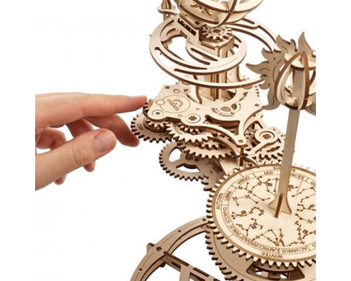 Дерев'яний механічний 3D конструктор Ugears Механічний Телурій (70167)