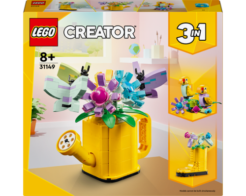 Конструктор LEGO Creator Квіти в лійці 420 ел. (31149)