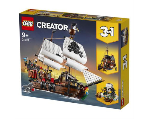 Конструктор LEGO Creator Піратський корабель 1262 ел. (31109)