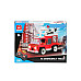 Дитячий конструктор Alpha Рятувальна машина на дистанційному керуванні 296 ел, червоно-біла