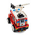 Дитячий конструктор Alpha Рятувальна машина на дистанційному керуванні 296 ел, червоно-біла