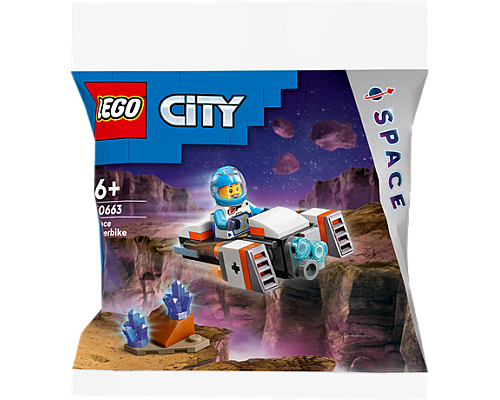 Конструктор LEGO City Космічний мотоцикл 46 деталей (30663) Конструктор LEGO City Космічний мотоцикл 46 деталей (30663)