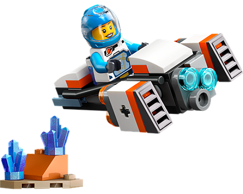 Конструктор LEGO City Космічний мотоцикл 46 деталей (30663) Конструктор LEGO City Космічний мотоцикл 46 деталей (30663)
