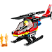 Конструктор LEGO City Пожежний рятувальний гелікоптер 85 деталей (60411)