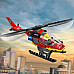 Конструктор LEGO City Пожежний рятувальний гелікоптер 85 деталей (60411)
