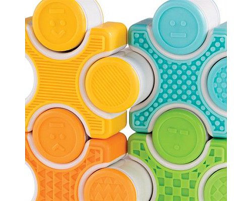 Магнітний конструктор Guidecraft Grippies Stackers, 16 ел. (G8313)