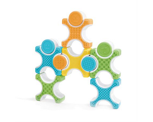 Магнітний конструктор Guidecraft Grippies Stackers, 16 ел. (G8313)