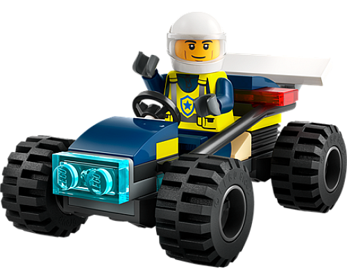 Конструктор LEGO City Поліцейський багі для бездоріжжя 35 деталей (30664) Конструктор LEGO City Поліцейський багі для бездоріжжя 35 деталей (30664)