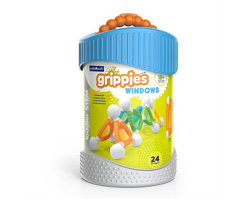 Магнітний конструктор Guidecraft Grippies Windows, 24 ел. (G8316) Магнітний конструктор Guidecraft Grippies Windows, 24 ел. (G8316)