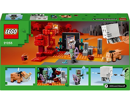 Конструктор LEGO Minecraft Засідка біля порталу в Нижній світ 352 ел. (21255) Конструктор LEGO Minecraft Засідка біля порталу в Нижній світ 352 ел. (21255)
