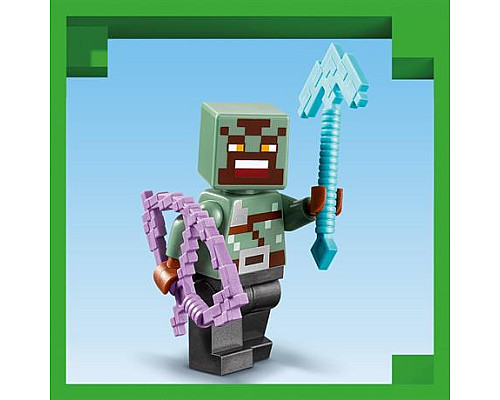 Конструктор LEGO Minecraft Засідка біля порталу в Нижній світ 352 ел. (21255) Конструктор LEGO Minecraft Засідка біля порталу в Нижній світ 352 ел. (21255)