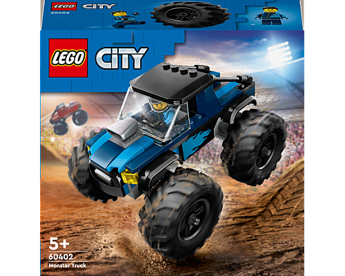 Конструктор LEGO City Синя вантажівка-монстр 148 деталей (60402)