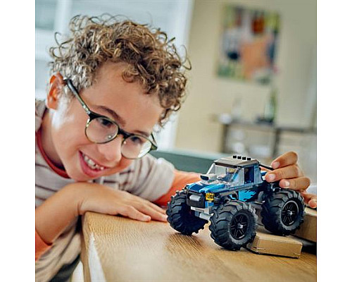 Конструктор LEGO City Синя вантажівка-монстр 148 деталей (60402)