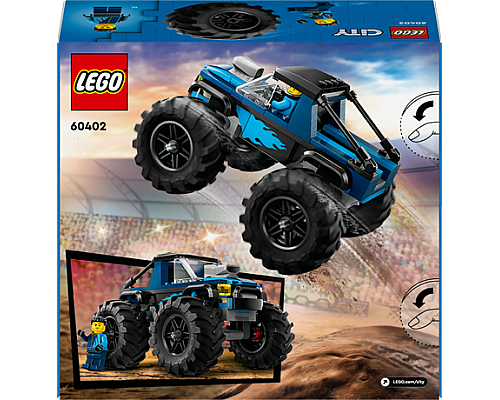 Конструктор LEGO City Синя вантажівка-монстр 148 деталей (60402)