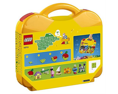 Конструктор LEGO Classic Валізка для творчості 213 деталей (10713)
