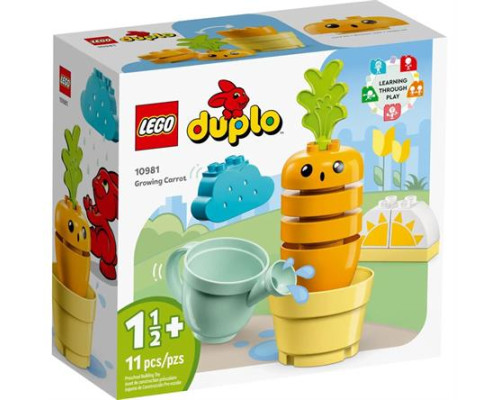 Конструктор LEGO DUPLO My First Морква на грядці 11 ел. (10981)