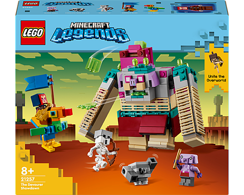 Конструктор LEGO Minecraft Схватка с пожирателем 420 ел. (21257) Конструктор LEGO Minecraft Схватка с пожирателем 420 ел. (21257)