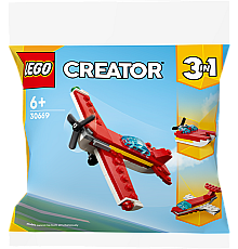 Конструктор LEGO Creator Культовий червоний літак 3 в 1, 51 деталь (30669)