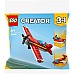 Конструктор LEGO Creator Культовий червоний літак 3 в 1, 51 деталь (30669)