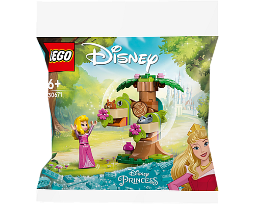 Конструктор LEGO Disney Princess Лісовий ігровий майданчик Аврори 60 деталей (30671)