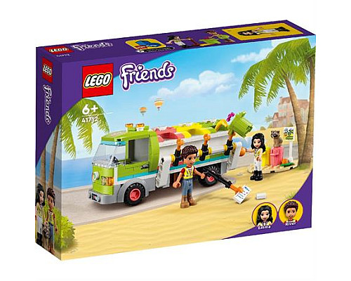 Конструктор LEGO Friends Сміттєпереробна вантажівка 259 ел. (41712)