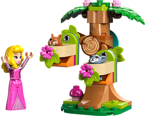 Конструктор LEGO Disney Princess Лісовий ігровий майданчик Аврори 60 деталей (30671)