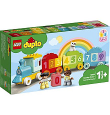 Конструктор LEGO DUPLO Creative Play Поїзд із цифрами Вчимося рахувати 23 деталі (10954)