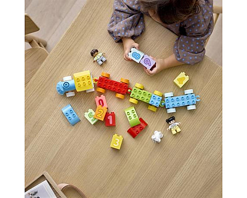 Конструктор LEGO DUPLO Creative Play Поїзд із цифрами Вчимося рахувати 23 деталі (10954)