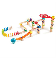 Конструктор-лабіринт Hape Marble Run Гоночна траса 81 ел. (E1101)