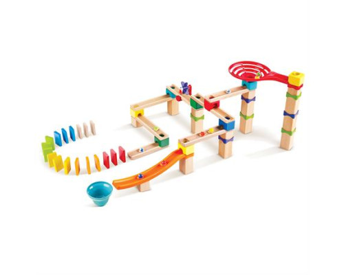 Конструктор-лабіринт Hape Marble Run Гоночна траса 81 ел. (E1101)