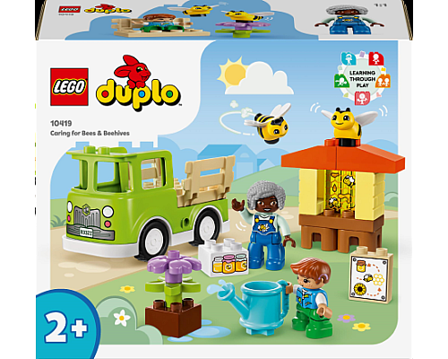 Конструктор LEGO DUPLO Town Догляд за бджолами й вуликами 22 деталі (10419)