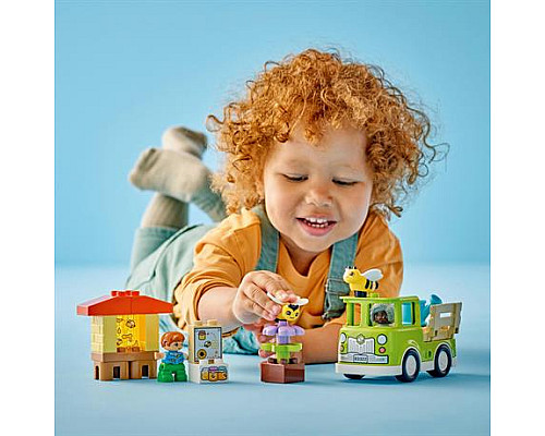 Конструктор LEGO DUPLO Town Догляд за бджолами й вуликами 22 деталі (10419)