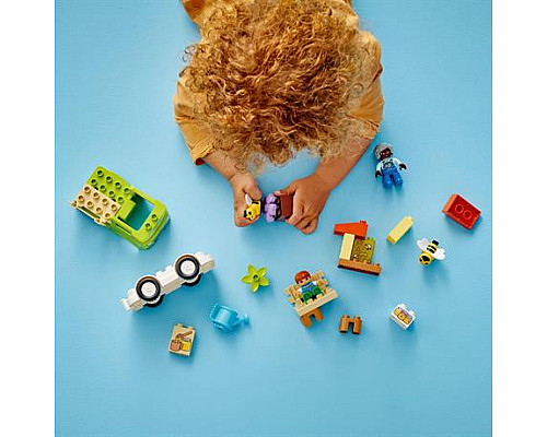 Конструктор LEGO DUPLO Town Догляд за бджолами й вуликами 22 деталі (10419)