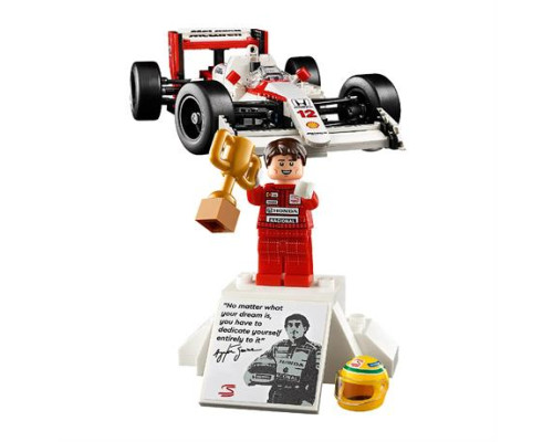 Конструктор LEGO Icons McLaren MP4/4 і Айртон Сенна 693 ел. (10330)