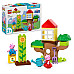 Конструктор LEGO DUPLO Сад і будиночок на дереві Пеппи 20 деталей (10431)