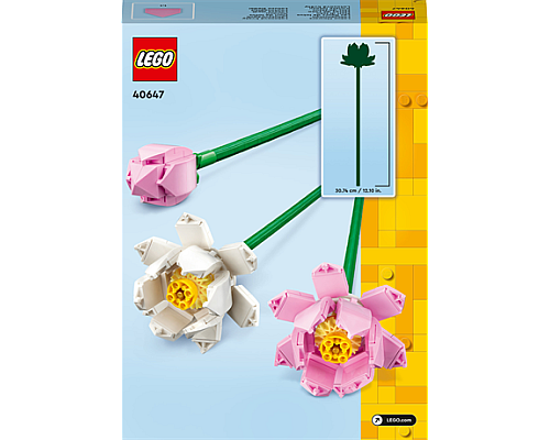 Конструктор LEGO Icons Квіти лотоса 220 ел. (40647)