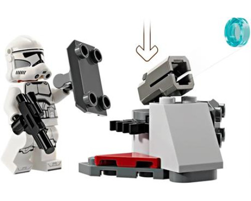 Конструктор LEGO Star Wars Клони-піхотинці й Бойовий дроїд, бойовий набір 215 ел. (75372)