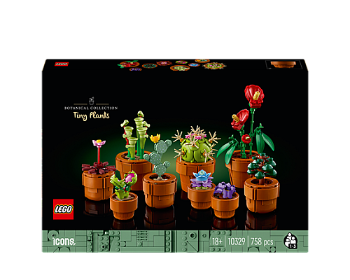Конструктор LEGO Icons Мініатюрні рослини 758 ел. (10329)