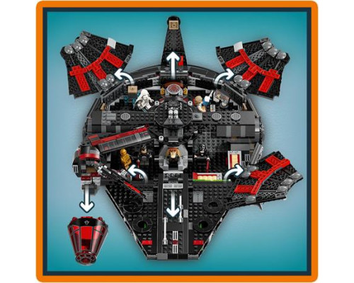 Конструктор LEGO Star Wars Темний сокіл 1579 ел. (75389)