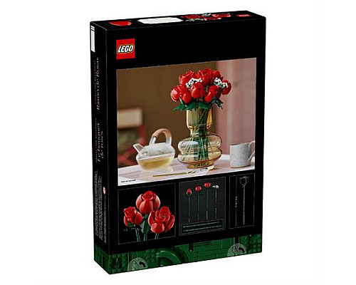 Конструктор LEGO Icons Букет троянд 822 деталі (10328)