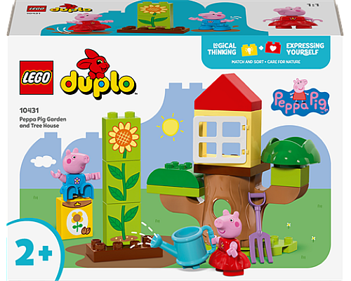 Конструктор LEGO DUPLO Сад і будиночок на дереві Пеппи 20 деталей (10431) Конструктор LEGO DUPLO Сад і будиночок на дереві Пеппи 20 деталей (10431)