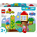 Конструктор LEGO DUPLO Сад і будиночок на дереві Пеппи 20 деталей (10431)
