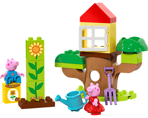 Конструктор LEGO DUPLO Сад і будиночок на дереві Пеппи 20 деталей (10431) Конструктор LEGO DUPLO Сад і будиночок на дереві Пеппи 20 деталей (10431)
