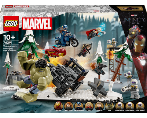 Конструктор LEGO Marvel Месники Ера Альтрона 613 ел. (76291)