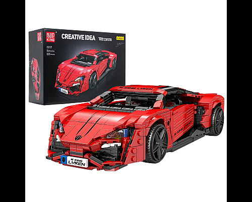 Дитячий конструктор Ramiz Спортивні автомобілі 1311 ел, червоний