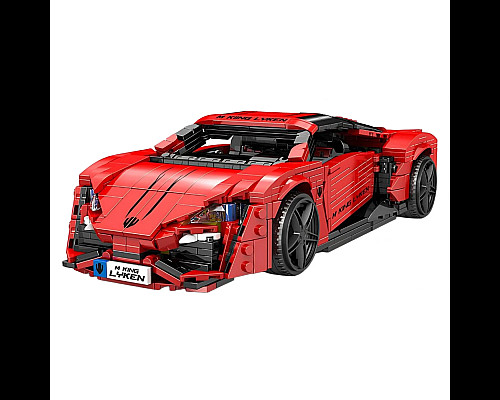 Дитячий конструктор Ramiz Спортивні автомобілі 1311 ел, червоний