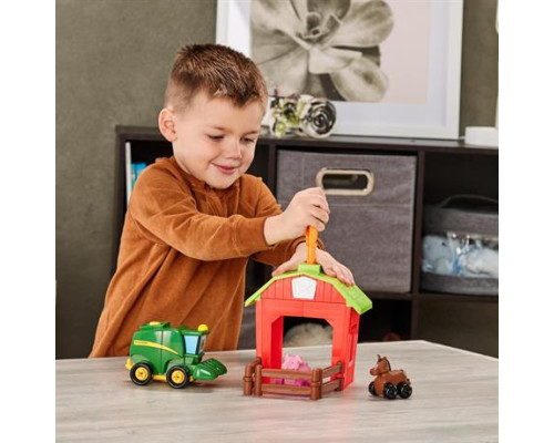 Конструктор John Deere Kids Збери трактор із загоном (47210)